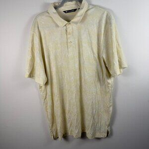 Travis Mathew On Porpoise Golf Polo Floral Palm Print XXL